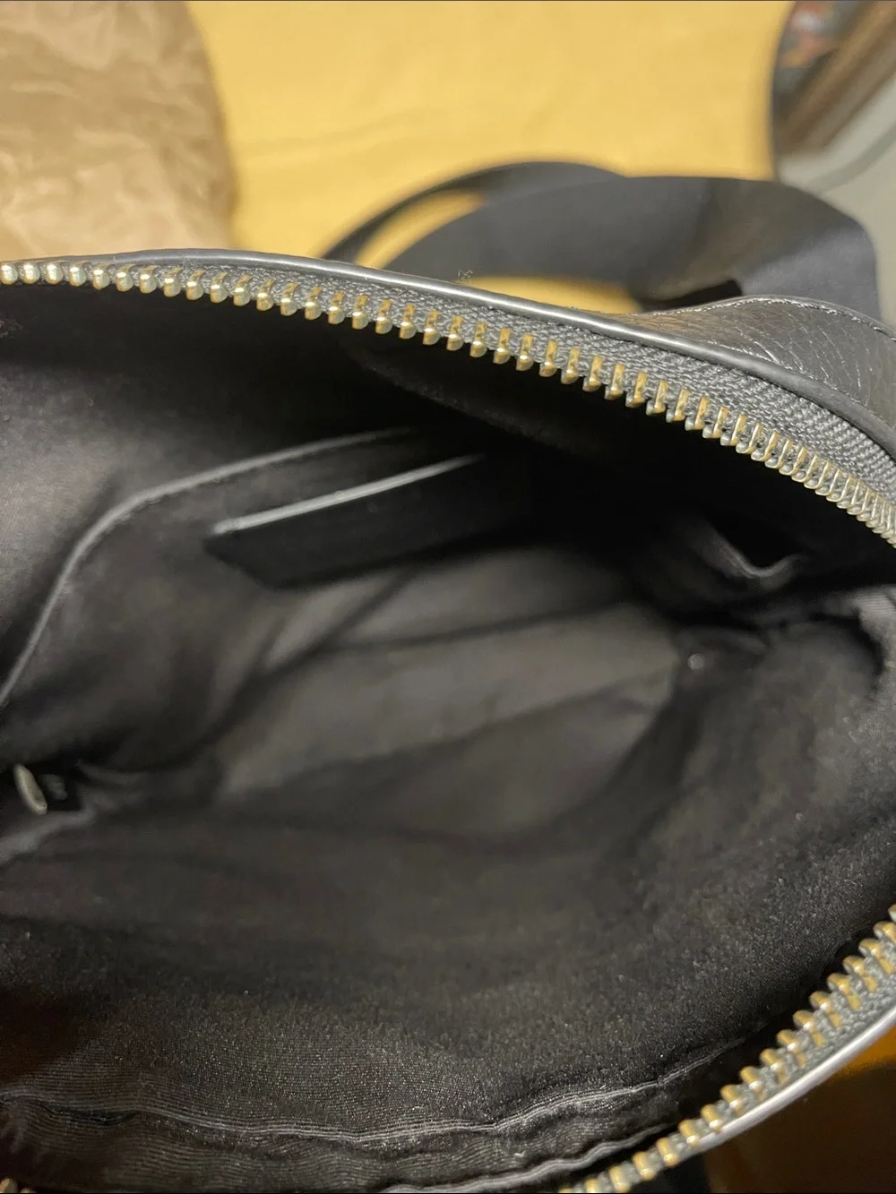 Coach Men’s Houston Black Pebbled Leather Flight Crossbody Bag - Picture 11 of 16